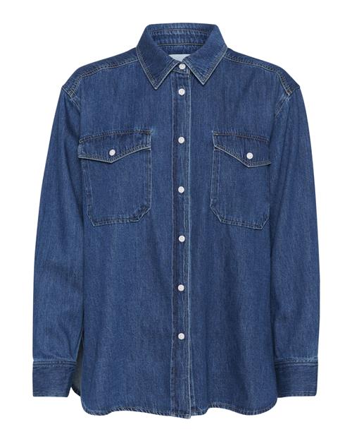 Part Two Bluse  blue denim