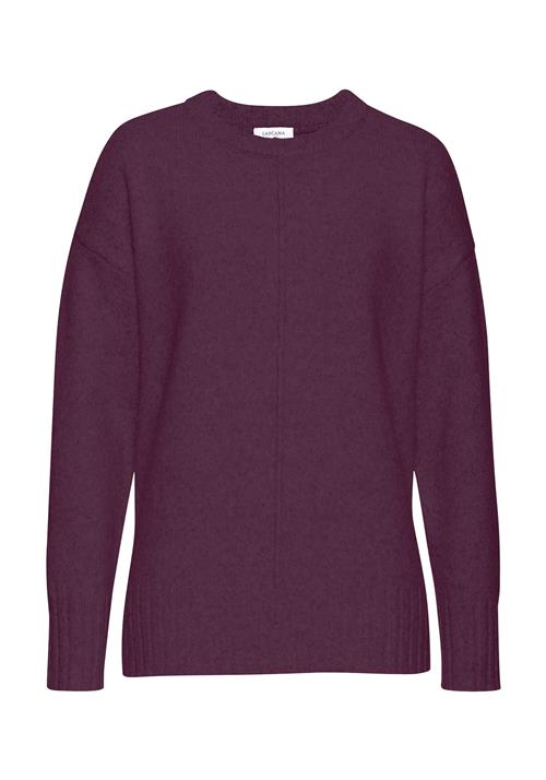 LASCANA Pullover  aubergine