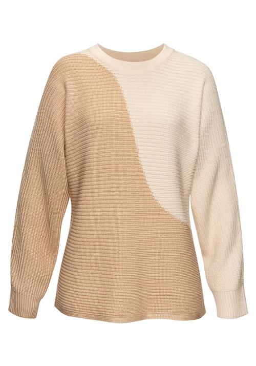 VIVANCE Pullover  lysebeige / cappuccino