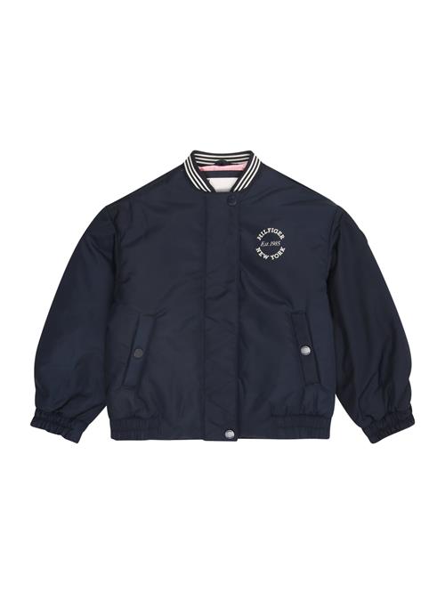 TOMMY HILFIGER Overgangsjakke  navy / hvid