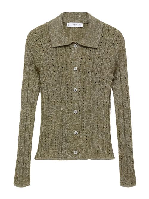 MANGO Cardigan 'COTILLON'  oliven