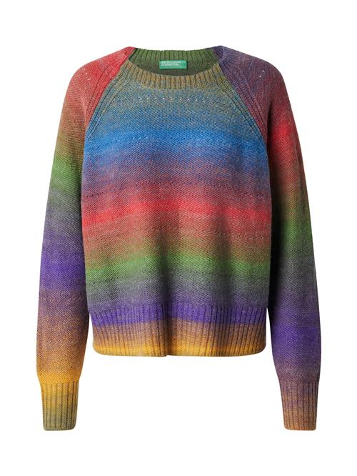 UNITED COLORS OF BENETTON Pullover  blå / lysegrøn / lilla / rød