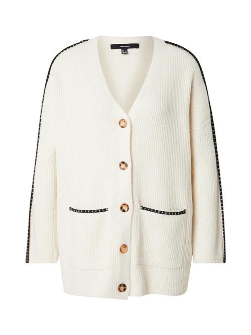 VERO MODA Cardigan 'VMZora'  beige / sort