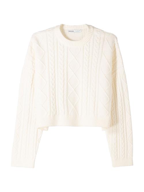 Bershka Pullover  elfenben