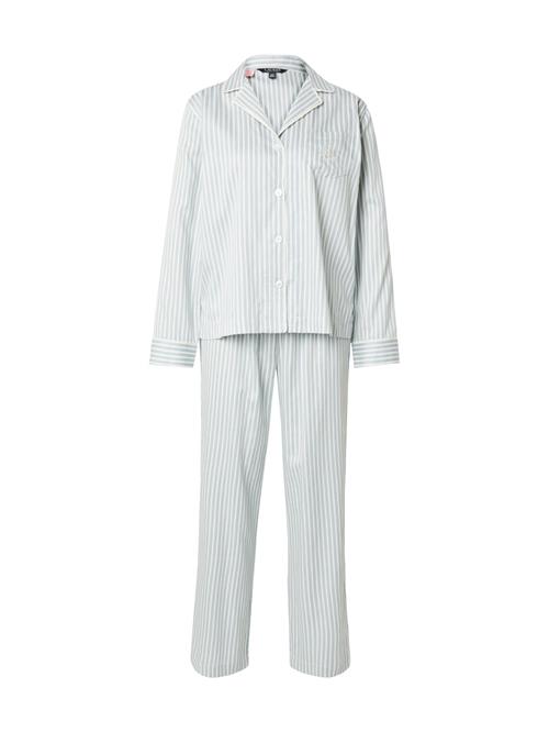 Lauren Ralph Lauren Pyjamas  blå / lyseblå / hvid