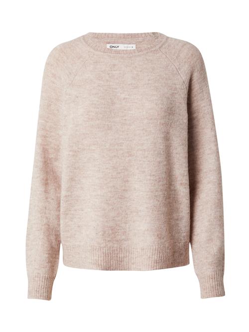 ONLY Pullover 'ONLROME'  beige-meleret