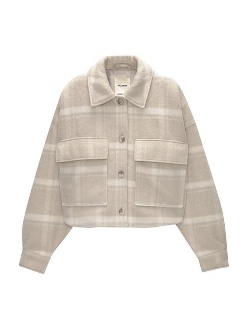 Pull&Bear Overgangsjakke  beige / ecru