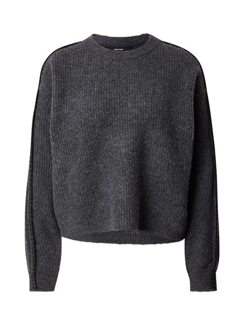 VERO MODA Pullover 'VMZora'  mørkegrå / sort