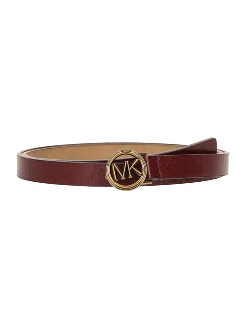 MICHAEL Michael Kors Bælte  guld / bordeaux