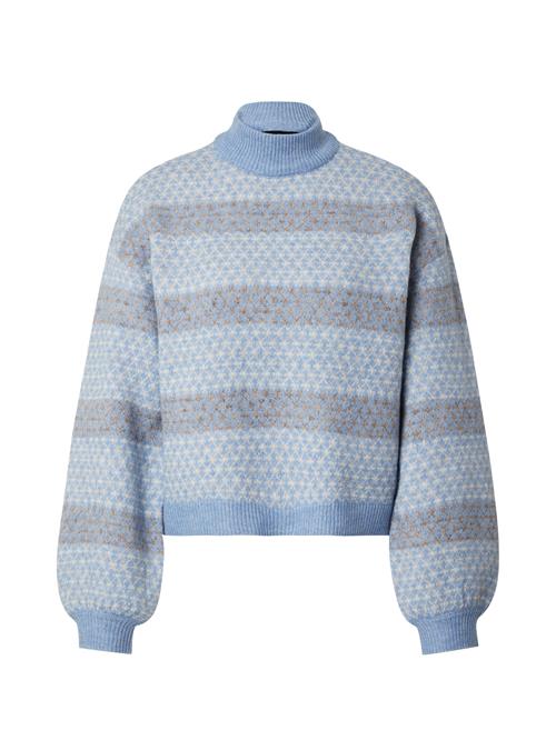 VERO MODA Pullover 'VMTRIXIE'  camel / blue denim / hvid