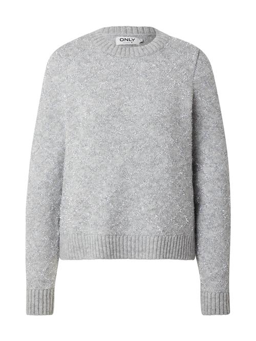 ONLY Pullover 'ONLAlba'  grå-meleret / sølv