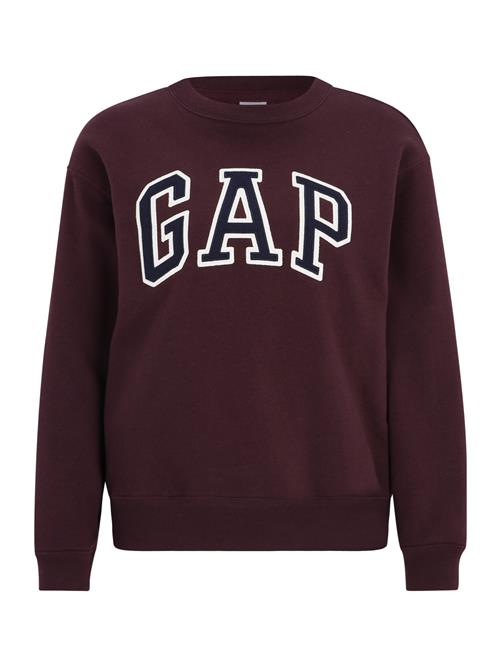 Gap Petite Sweatshirt 'HERITAGE'  navy / vinrød / hvid