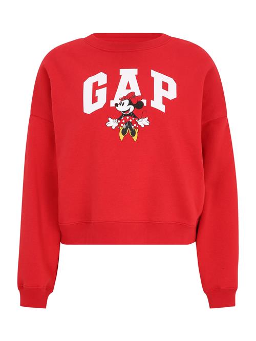 Gap Petite Sweatshirt 'MINNIE'  gul / rød / sort / hvid