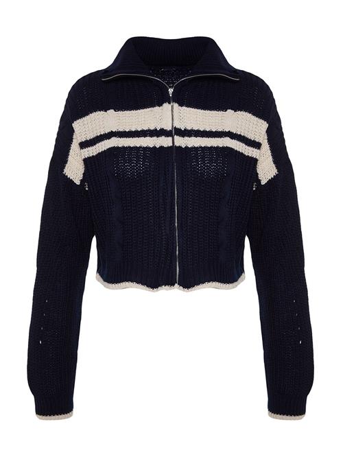 Trendyol Cardigan  navy / naturhvid