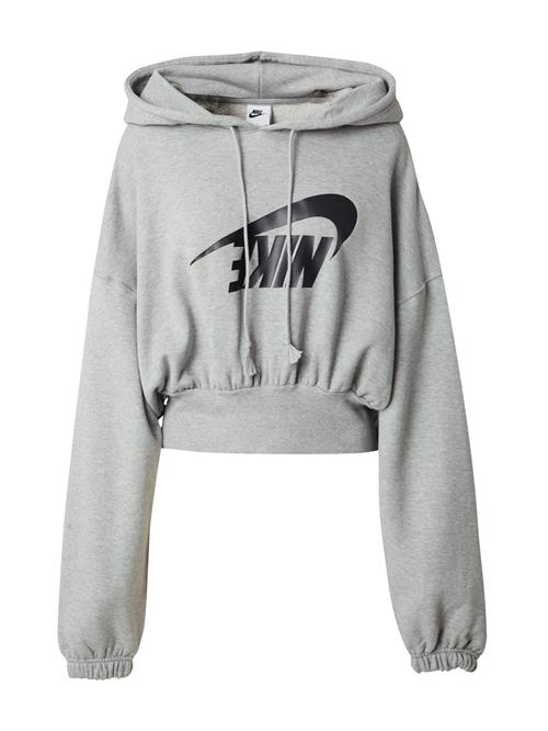 Nike Sportswear Sweatshirt  lysegrå / sort