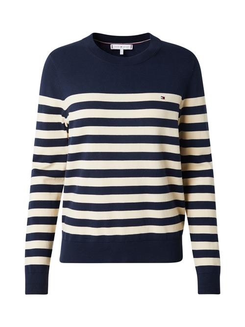 Se TOMMY HILFIGER Pullover  marin / uldhvid ved About You