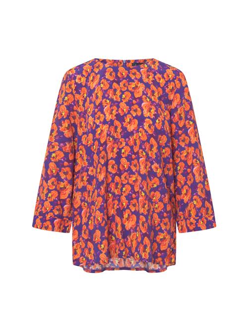 Jascha Stockholm Bluse ' Florence '  lilla / orange / pink