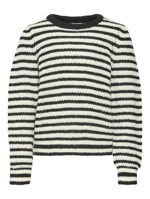 Se Vero Moda Girl Pullover 'EARTH'  sort / hvid ved About You