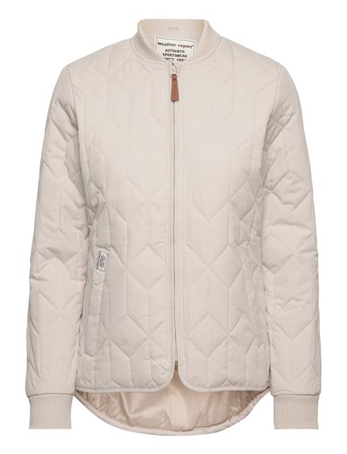 Weather Report Piper W Quilted Jacket Weather Report Beige