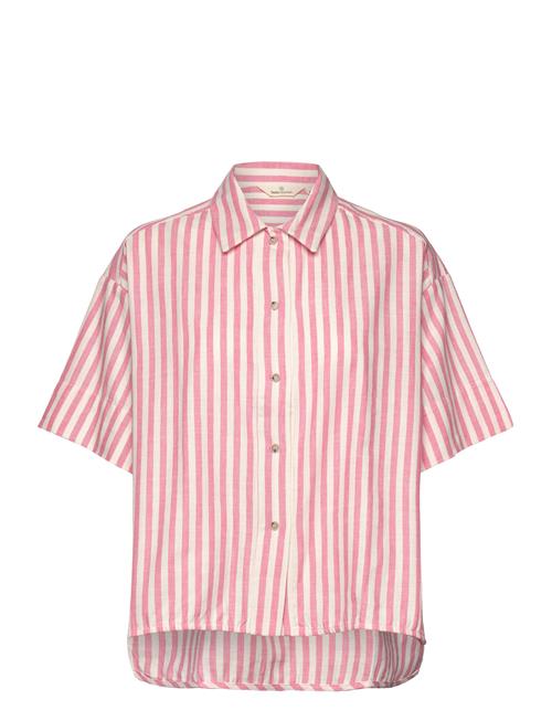 Basic Apparel Vilde Ss Shirt Basic Apparel Pink