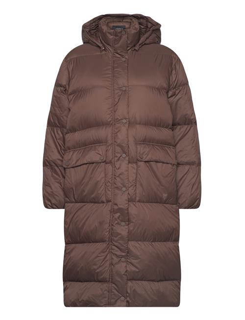 Lindex Coat Amira Down Lindex Brown