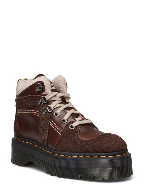 Dr. Martens Zuma Hiker Dark Brown Classic Pull Up+Wooly Bully Dr. Martens Brown