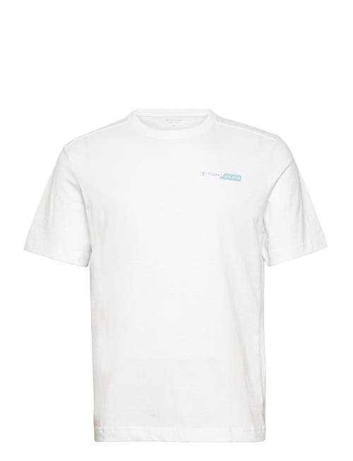 Tom Tailor Printed T-Shirt Tom Tailor White