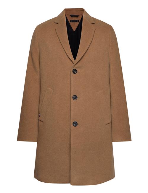 Tommy Hilfiger Dc Wool Mix Coat Tommy Hilfiger Beige