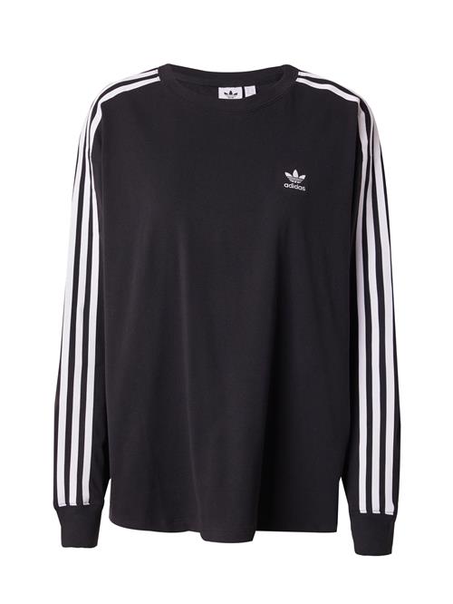 ADIDAS ORIGINALS Oversized bluse  sort / hvid