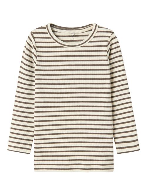 NAME IT Shirts 'NMNBani'  lysebrun / offwhite