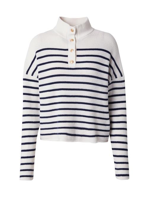 TOMMY HILFIGER Pullover  marin / hvid