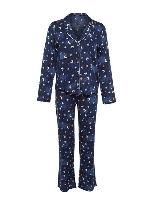 Trendyol Pyjamas  indigo / orange / hvid