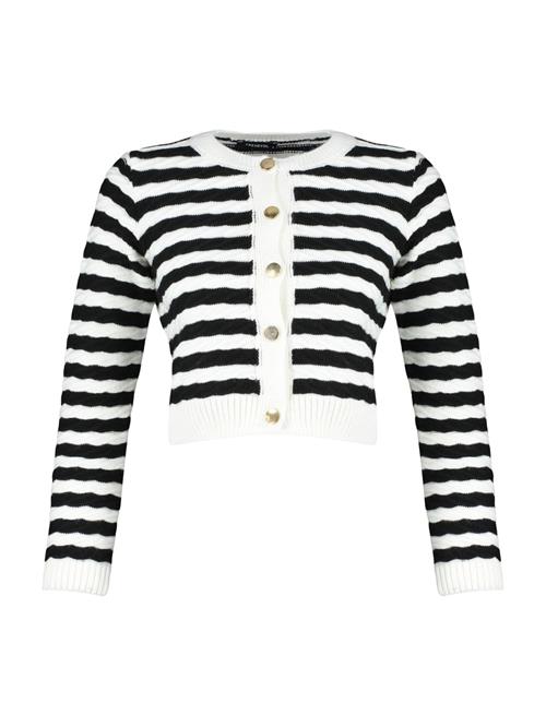 Trendyol Cardigan  ecru / sort