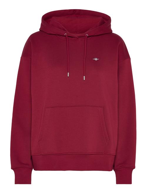 GANT Rel Shield Hoodie GANT Red