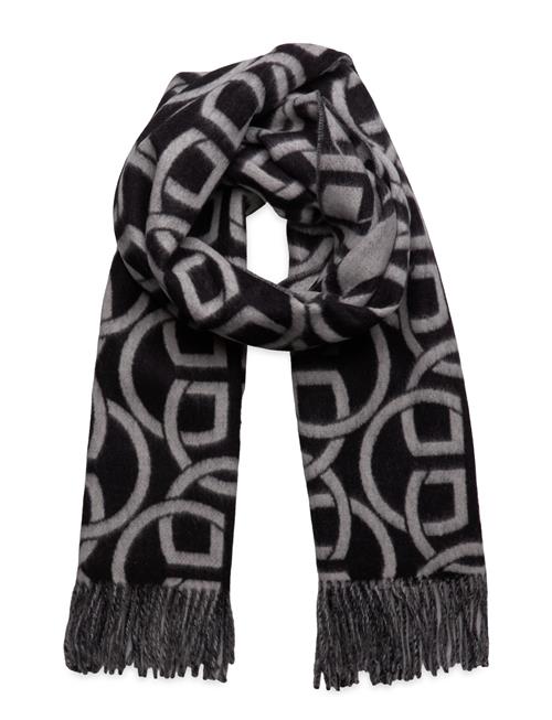 GANT G Pattern Wool Scarf GANT Black