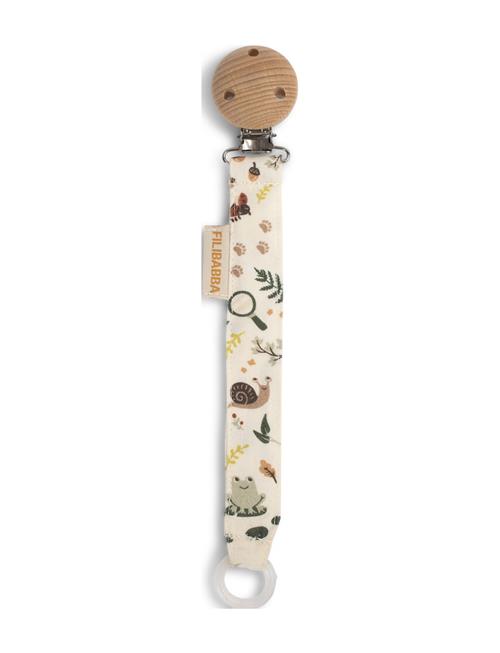 Filibabba Pacifier Holder - Little Wonders Filibabba White