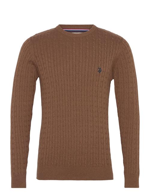 U.S. Polo Assn. Uspa Knit Archi Men U.S. Polo Assn. Brown