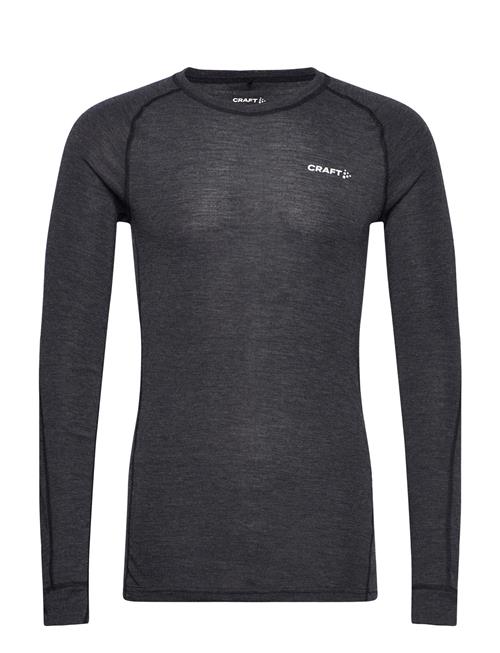 Craft Core Wool Merino Ls Tee M Craft Grey