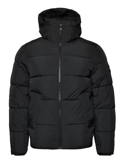 Calvin Klein Crinkle Nylon Quilt Jacket Calvin Klein Black