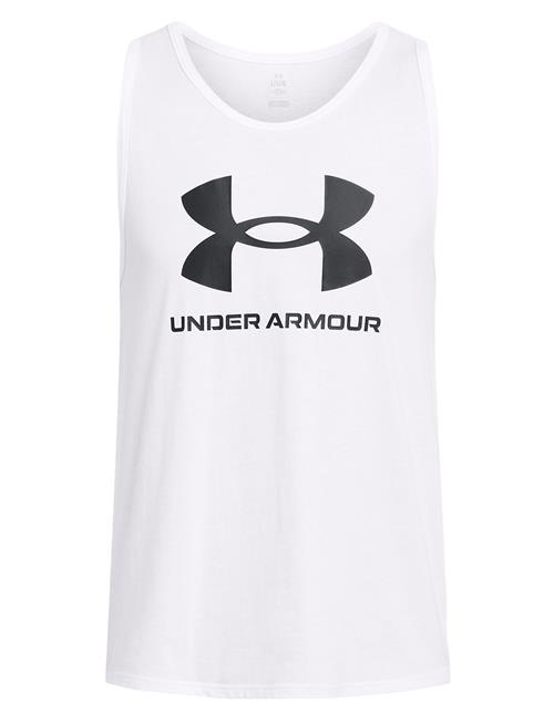 Under Armour Ua Sportstyle Logo Tank Under Armour White