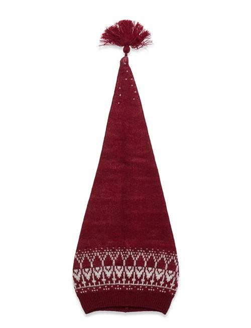 Christmas Hat Jacquard Mikk-line Red