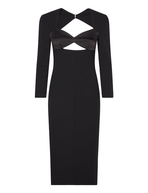 Evening Cut Out Dress Karl Lagerfeld Black