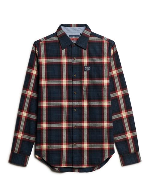 Superdry L/S Cotton Lumberjack Shirt Superdry Navy