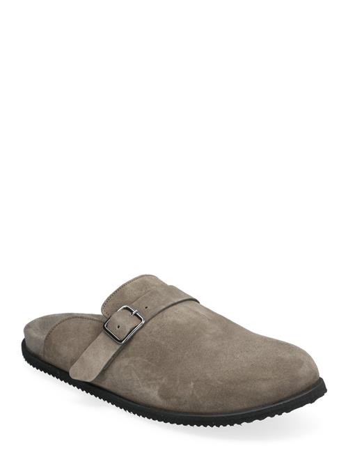 Blake Clog - Earth Suede Garment Project Beige