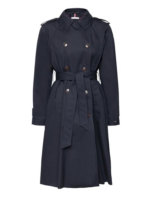 Tommy Hilfiger Cotton Classic Trench Tommy Hilfiger Navy