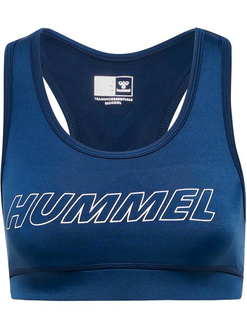 Hummel Sports-BH  blå / hvid