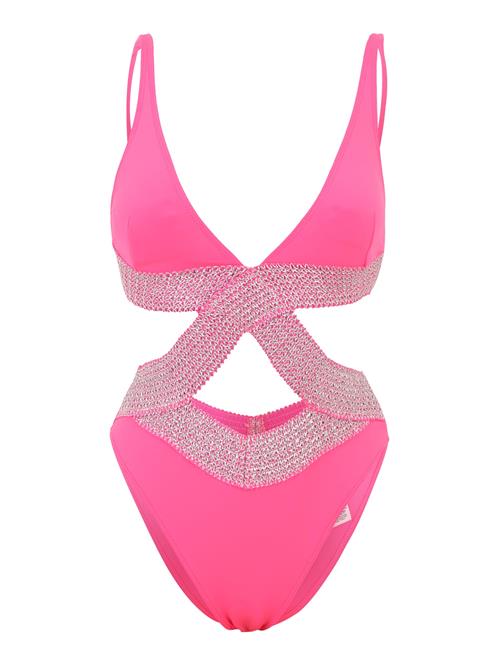 River Island Badedragt  pink / sølv