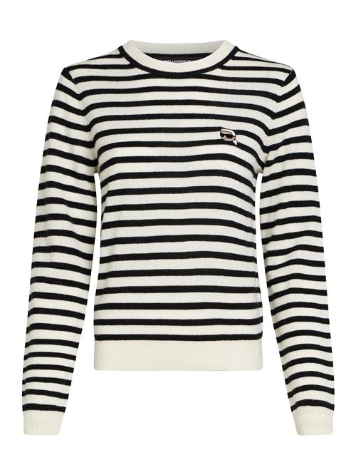 Karl Lagerfeld Pullover  sort / hvid