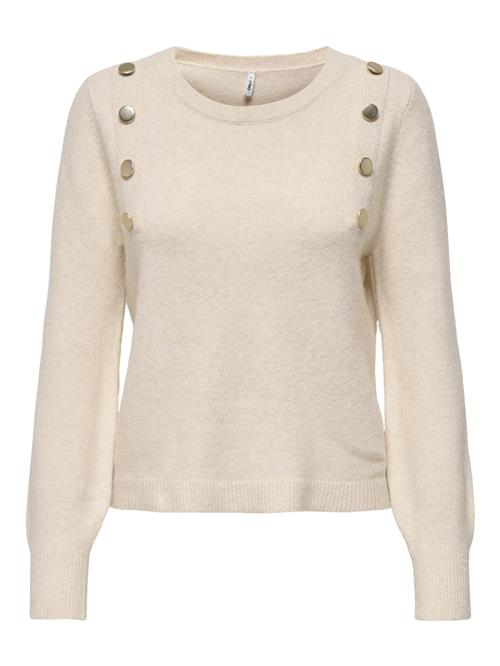 ONLY Pullover 'ONLJeanett'  nude / guld