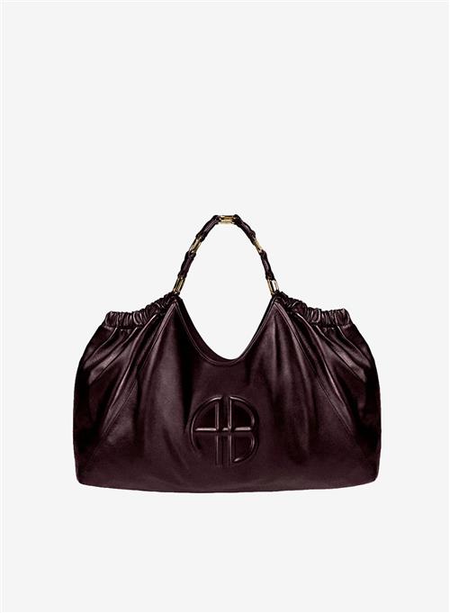 Anine Bing Medium Kate Tote Bordeaux